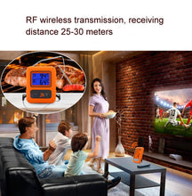 Load image into Gallery viewer, Wireless Food Thermometer Household Touch Screen BBQ Dual-Channel Kitchen  Thermometer, TS-TP20