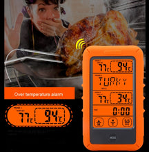 Load image into Gallery viewer, Wireless Food Thermometer Household Touch Screen BBQ Dual-Channel Kitchen  Thermometer, TS-TP20