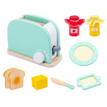 Load image into Gallery viewer, Children Simulation Kitchen Set Baby Wooden Food Cutting Pretend Play Toy
