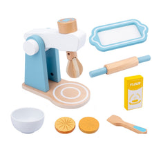 Load image into Gallery viewer, Children Simulation Kitchen Set Baby Wooden Food Cutting Pretend Play Toy