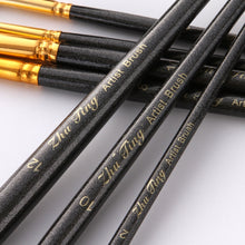 Load image into Gallery viewer, ZHU TING 7 in 1 Nylon Brushes Watercolor Brushes And Oil Brushes Art Painting Supplies, 21 PCS / 3 Sets Nylon Brushes