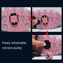 Load image into Gallery viewer, E68 Two-Wheeled Children Skating Shoes Rechargeable Light Wheel Shoes
