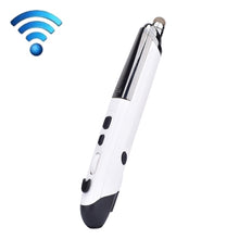Load image into Gallery viewer, PR-08 1600DPI 6 Keys 2.4G Wireless Electronic Whiteboard Pen Multi-Function Pen Mouse PPT Flip Pen, White, Red, Blue, Black, Silver Gray