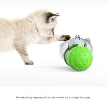 Load image into Gallery viewer, Pet Swing Bear Food Leakage Balance Car Toy Pet Supplies, Yellow White, Green White, Blue White, Black White, Pink  White