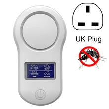 Load image into Gallery viewer, BG-305 Display Ultrasonic Insect Repellent, BG-305 UK Plug White, BG-305 UK Plug Black, BG-305 EU Plug White, BG-305 EU Plug Black, BG-305 AU Plug White, BG-305 AU Plug Black, BG-305 US Plug White, BG-305 US Plug Black