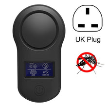 Load image into Gallery viewer, BG-305 Display Ultrasonic Insect Repellent, BG-305 UK Plug White, BG-305 UK Plug Black, BG-305 EU Plug White, BG-305 EU Plug Black, BG-305 AU Plug White, BG-305 AU Plug Black, BG-305 US Plug White, BG-305 US Plug Black