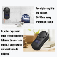 Load image into Gallery viewer, BG-305 Display Ultrasonic Insect Repellent, BG-305 UK Plug White, BG-305 UK Plug Black, BG-305 EU Plug White, BG-305 EU Plug Black, BG-305 AU Plug White, BG-305 AU Plug Black, BG-305 US Plug White, BG-305 US Plug Black