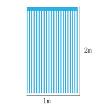 Load image into Gallery viewer, 5 PCS 1 x 2m  Light Rain Silk Curtain Holiday Party Decoration Photo Background Wall Decoration, Golden, Red, Blue, Green, Rose Red, Light Pink, Light Blue, Silver, Rose Gold
