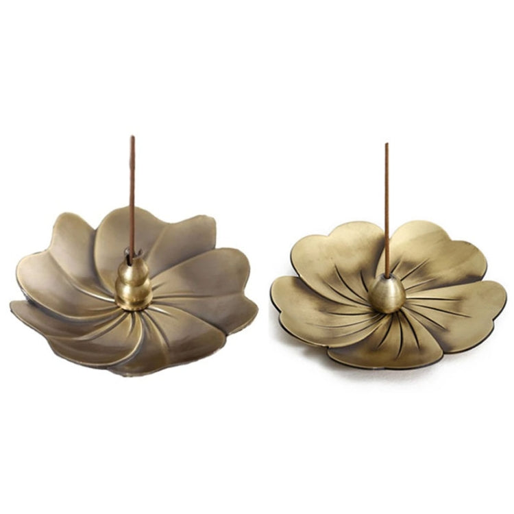 Household Bedroom Alloy sandalwood Furnace Creative Antique Line Incense Burner Incense Holder