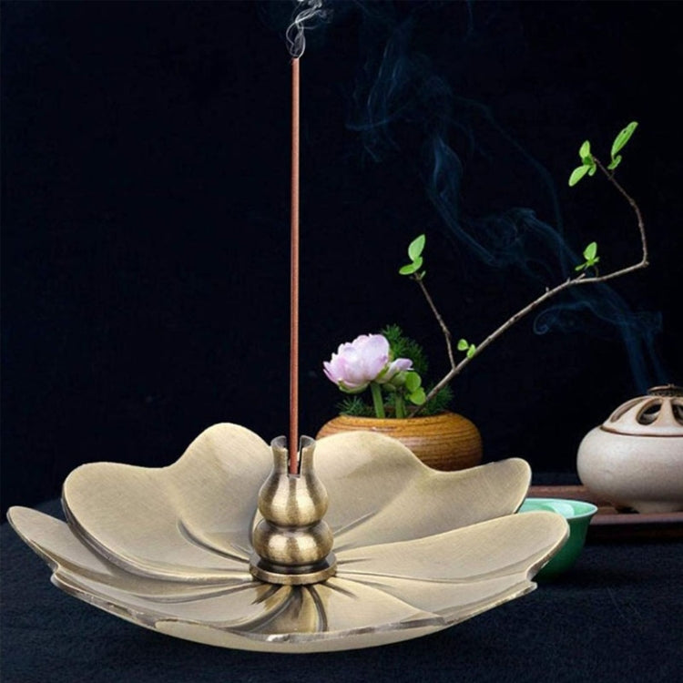 Household Bedroom Alloy sandalwood Furnace Creative Antique Line Incense Burner Incense Holder