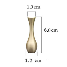 Load image into Gallery viewer, 2 PCS Mini Small Vase Incense Tabletop Antique Living Room Flower Arrangement Creative Decoration