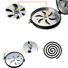 Load image into Gallery viewer, Outdoor Mosquito Repellent Fireproof Mosquito Coil Holder Tray, Mosquito Coil Holder Tray