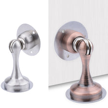 Load image into Gallery viewer, Punch-Free Stainless Steel Thickened Strong Magnetic Door Stopper, Brushed Steel, Green Bronze, Red Bronze, Black