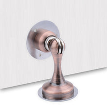Load image into Gallery viewer, Punch-Free Stainless Steel Thickened Strong Magnetic Door Stopper, Brushed Steel, Green Bronze, Red Bronze, Black