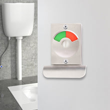 Load image into Gallery viewer, Toilet Red &amp; Green Display Door Lock Public Toilet Stainless Steel Bolt Lock, Indicating lock With Handle