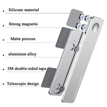 Load image into Gallery viewer, Oatsbasf  Mobile Phone Computer Sync Screen Aluminum Alloy Bracket Computer Expansion Bracket, Silver, Gray