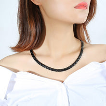 Load image into Gallery viewer, CNC-007 Magnetic Titanium Steel Necklace Jewelry, CNC-007(Golden), CNC-007(Rose Gold), CNC-007(Black), CNC-007(Steel Color)