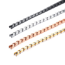 Load image into Gallery viewer, CNC-007 Magnetic Titanium Steel Necklace Jewelry, CNC-007(Golden), CNC-007(Rose Gold), CNC-007(Black), CNC-007(Steel Color)