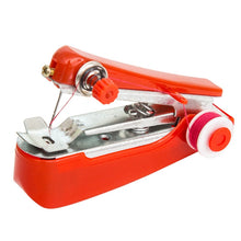 Load image into Gallery viewer, Portable Mini Small Handheld Sewing Machine Household Multifunctional Pocket Manual Micro Tailoring Machine, Random Color Delivery