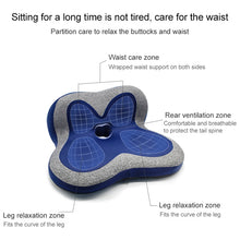 Load image into Gallery viewer, Memory Foam Petal Cushion Office Chair Home Car Seat Cushion, Without Storage Bag, With Storage Bag