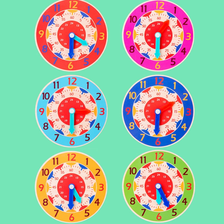 KBX-974 5 PCS Time Cognition Digital Clock Children Early Education Toy