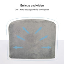 Load image into Gallery viewer, Memory Foam Infant Triangle Slope Cushion Pregnant Women Newborn Nursing Pillow, Crystal Soft Gray, Diamond Lattice White, Crystal Soft Black