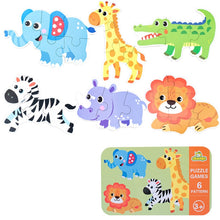 Load image into Gallery viewer, DUOQU Children Early Education Picture Puzzle Toy Box Set