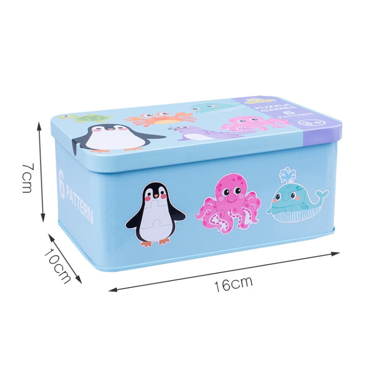 DUOQU Children Early Education Picture Puzzle Toy Box Set