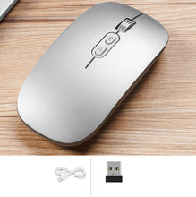 Load image into Gallery viewer, M103 1600DPI 5 Keys 2.4G Wireless Mouse Charging Ai Intelligent Voice Office Mouse, Support 28 Languages, White, Black, Silver, Rose Gold, Gray