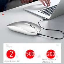 Load image into Gallery viewer, M103 1600DPI 5 Keys 2.4G Wireless Mouse Charging Ai Intelligent Voice Office Mouse, Support 28 Languages, White, Black, Silver, Rose Gold, Gray