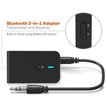 Load image into Gallery viewer, BT-6 2 In 1 Receiver &amp; Transmitter Bluetooth 5.0 Audio Adapter