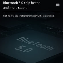 Load image into Gallery viewer, BT201 Bluetooth 5.0 USB 2 in 1 Bluetooth Audio Receiver Transmitter with LCD Display