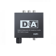 Load image into Gallery viewer, NK-C6 Optical Fiber To Analog Audio Converter Adjustable Volume Digital To Analog Decoder, EU Plug, US Plug, With USB Cable