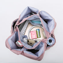 Load image into Gallery viewer, Female Dry And Wet Separation Sports Gym Bag Handbag Duffel Bag Short Distance Light Swimming Bag, Light Pink, Deep Pink, Black, Light Blue