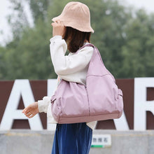 Load image into Gallery viewer, Female Dry And Wet Separation Sports Gym Bag Handbag Duffel Bag Short Distance Light Swimming Bag, Light Pink, Deep Pink, Black, Light Blue