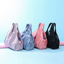 Load image into Gallery viewer, Female Dry And Wet Separation Sports Gym Bag Handbag Duffel Bag Short Distance Light Swimming Bag, Light Pink, Deep Pink, Black, Light Blue