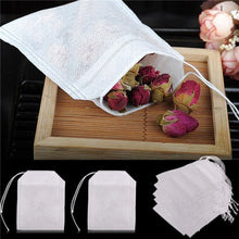 Load image into Gallery viewer, 100Pcs/Lot Teabags Scented Tea Bags with Seal Filter Paper, Size: 5.5 x 7cm, Teabags