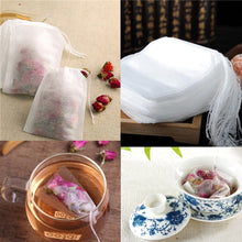 Load image into Gallery viewer, 100Pcs/Lot Teabags Scented Tea Bags with Seal Filter Paper, Size: 5.5 x 7cm, Teabags