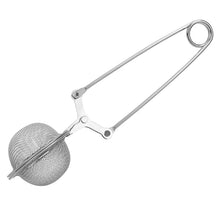 Load image into Gallery viewer, 2 PCS Stainless Steel Sphere Mesh Tea Strainer Coffee Herb Spice Filter Tea Infuser, Stainless Steel