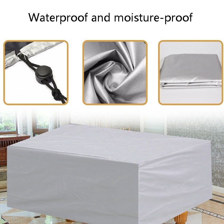 Billiard Table Dust Cover Billiard Protective Cover Water-Repellent Furniture Cover, 225x116x82cm, 260x135x82cm