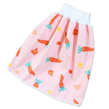 Load image into Gallery viewer, Baby Water-Proof And Leak-Proof Cloth Diapers Children Washable Cotton Cloth Bed-Wetting Skirt Pants, L