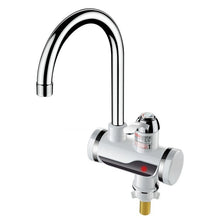 Load image into Gallery viewer, Kitchen Instant Electric Hot Water Faucet Hot &amp; Cold Water Heater EU Plug, Lamp Display Lower Water Inlet, Lamp Display Side Water Inlet, Lamp Display Leakage Protection Lower Water Inlet, Lamp Shows Leakage Protection Side Water Inlet                 ...