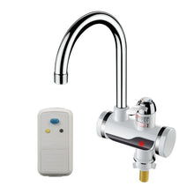 Load image into Gallery viewer, Kitchen Instant Electric Hot Water Faucet Hot &amp; Cold Water Heater EU Plug, Lamp Display Lower Water Inlet, Lamp Display Side Water Inlet, Lamp Display Leakage Protection Lower Water Inlet, Lamp Shows Leakage Protection Side Water Inlet                 ...
