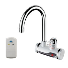 Load image into Gallery viewer, Kitchen Instant Electric Hot Water Faucet Hot &amp; Cold Water Heater EU Plug, Lamp Display Lower Water Inlet, Lamp Display Side Water Inlet, Lamp Display Leakage Protection Lower Water Inlet, Lamp Shows Leakage Protection Side Water Inlet                 ...