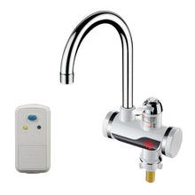 Load image into Gallery viewer, Kitchen Instant Electric Hot Water Faucet Hot &amp; Cold Water Heater EU Plug, Lamp Display Lower Water Inlet, Lamp Display Side Water Inlet, Lamp Display Leakage Protection Lower Water Inlet, Lamp Shows Leakage Protection Side Water Inlet                 ...