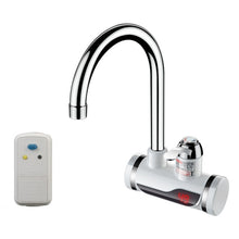 Load image into Gallery viewer, Kitchen Instant Electric Hot Water Faucet Hot &amp; Cold Water Heater EU Plug, Lamp Display Lower Water Inlet, Lamp Display Side Water Inlet, Lamp Display Leakage Protection Lower Water Inlet, Lamp Shows Leakage Protection Side Water Inlet                 ...