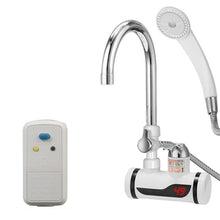 Load image into Gallery viewer, Kitchen Instant Electric Hot Water Faucet Hot &amp; Cold Water Heater EU Plug, Lamp Display Lower Water Inlet, Lamp Display Side Water Inlet, Lamp Display Leakage Protection Lower Water Inlet, Lamp Shows Leakage Protection Side Water Inlet                 ...