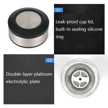 Load image into Gallery viewer, Portable Health Hydrogen-Rich Water Cup High-Concentration Negative Ion Electrolysis Generator, 450ml