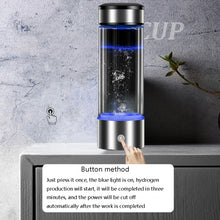 Load image into Gallery viewer, Portable Health Hydrogen-Rich Water Cup High-Concentration Negative Ion Electrolysis Generator, 450ml