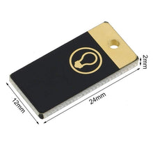 Load image into Gallery viewer, 10 PCS Mini Pocket Card USB Power Keychain LED Night Light